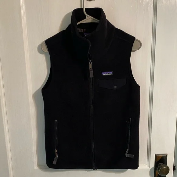 Patagonia black fleece vest - Picture 2 of 3
